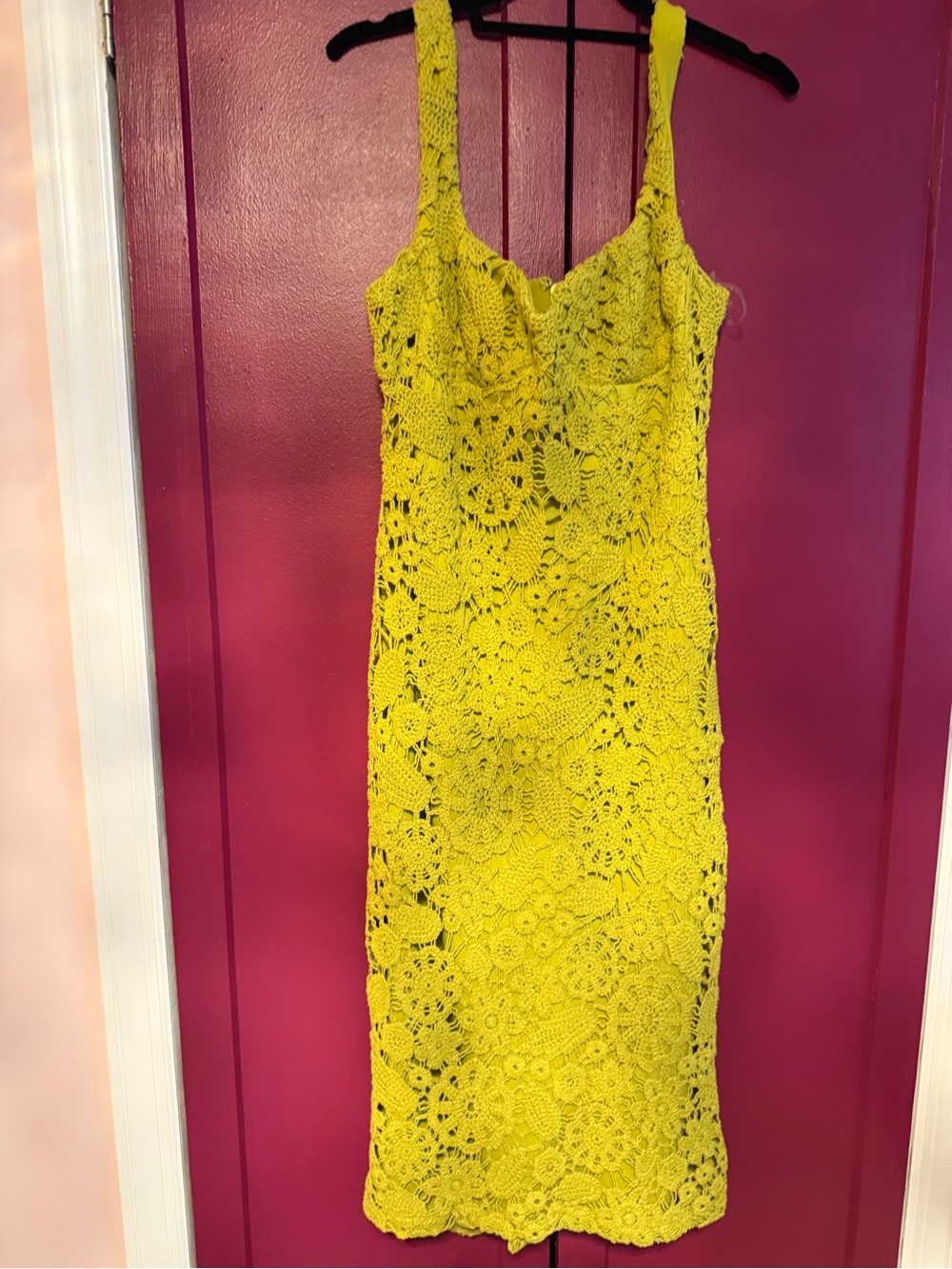Crochet Midi Dress - Women